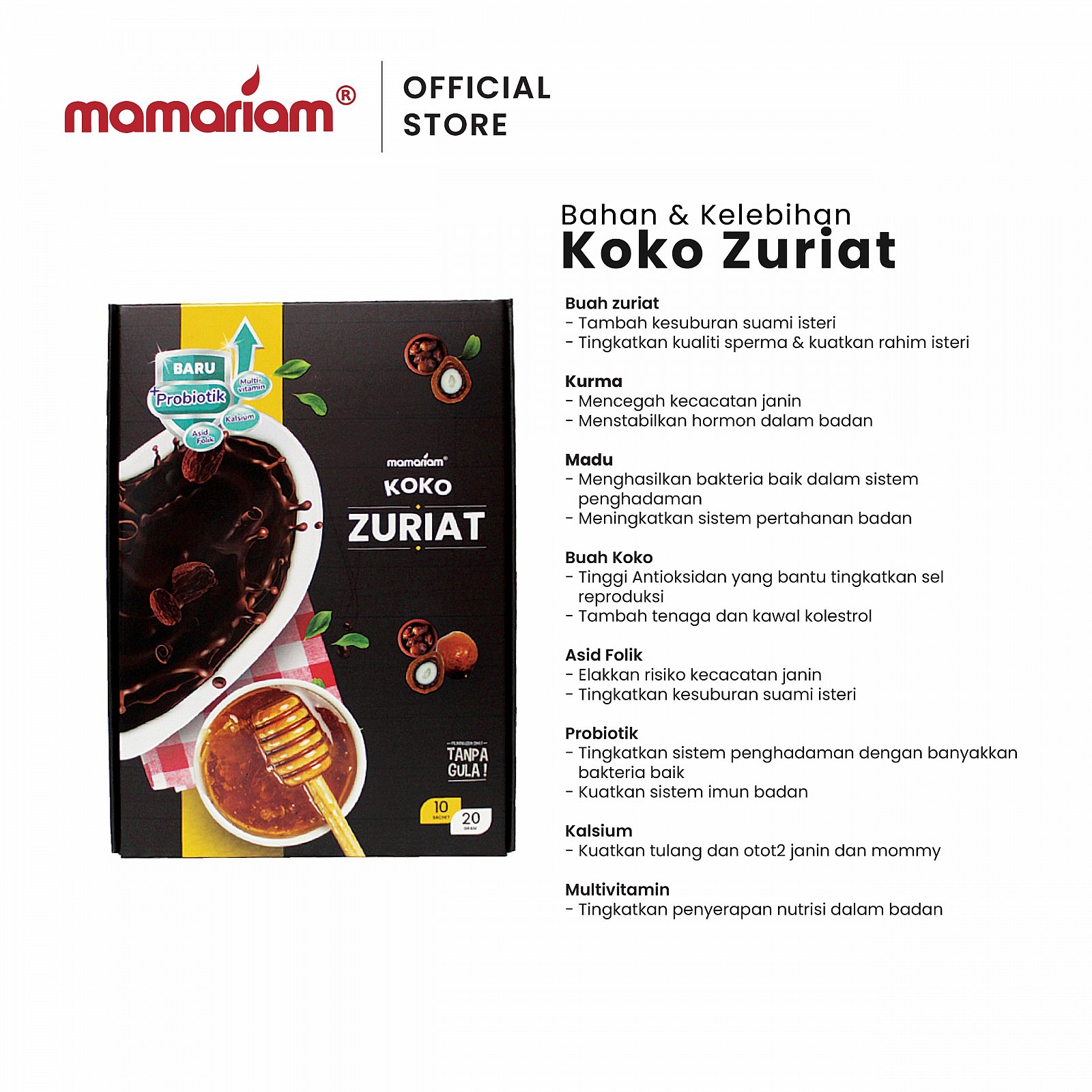 1 KOTAK KOKO ZURIAT